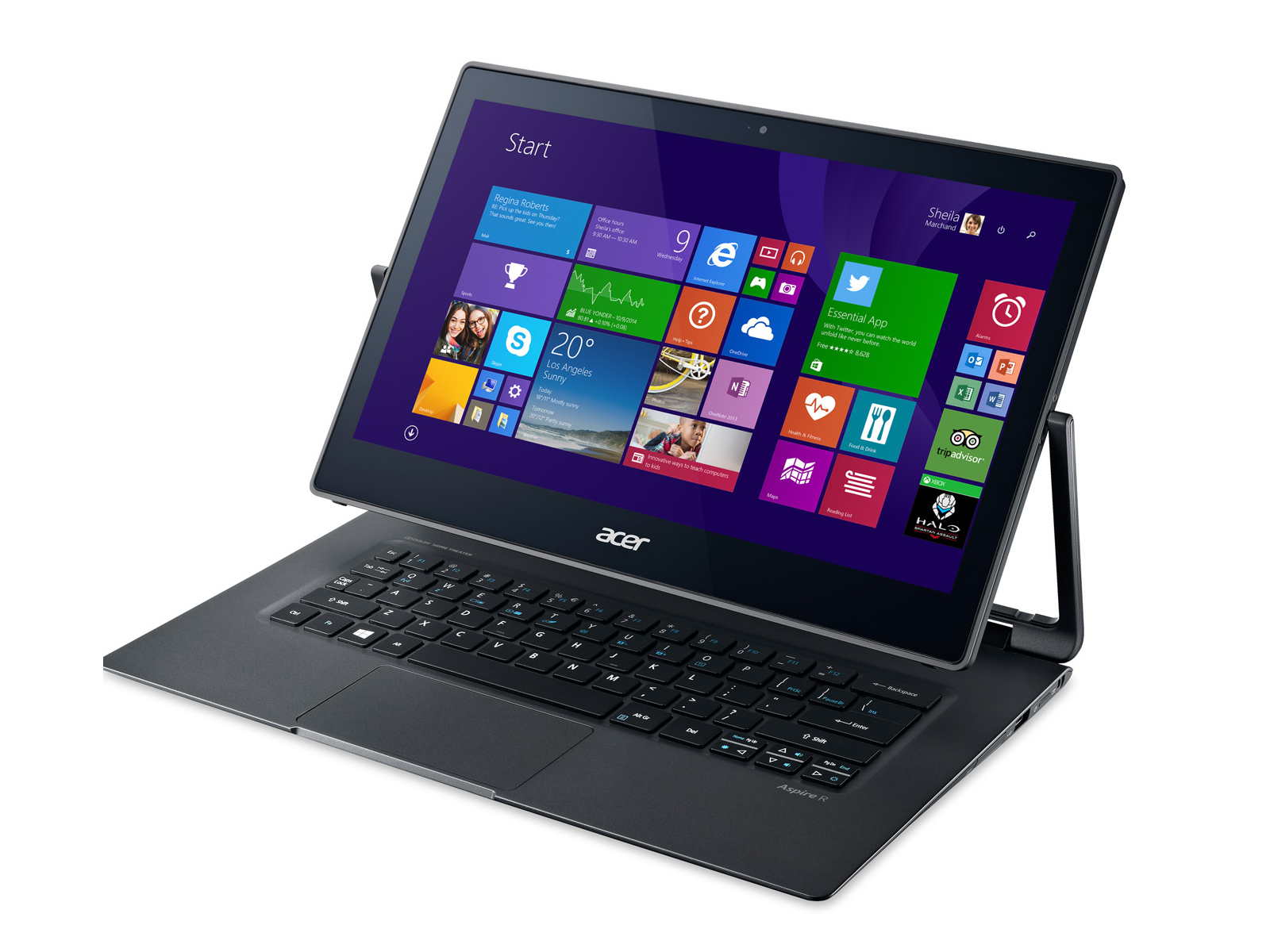 Acer ASPIRE R7-371T Notebook Ekran Değişimi