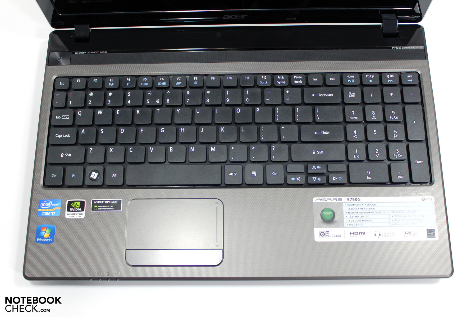 Acer ASPIRE P5WED Notebook Ekran Değişimi