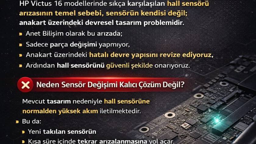hp victus sensor hatasi