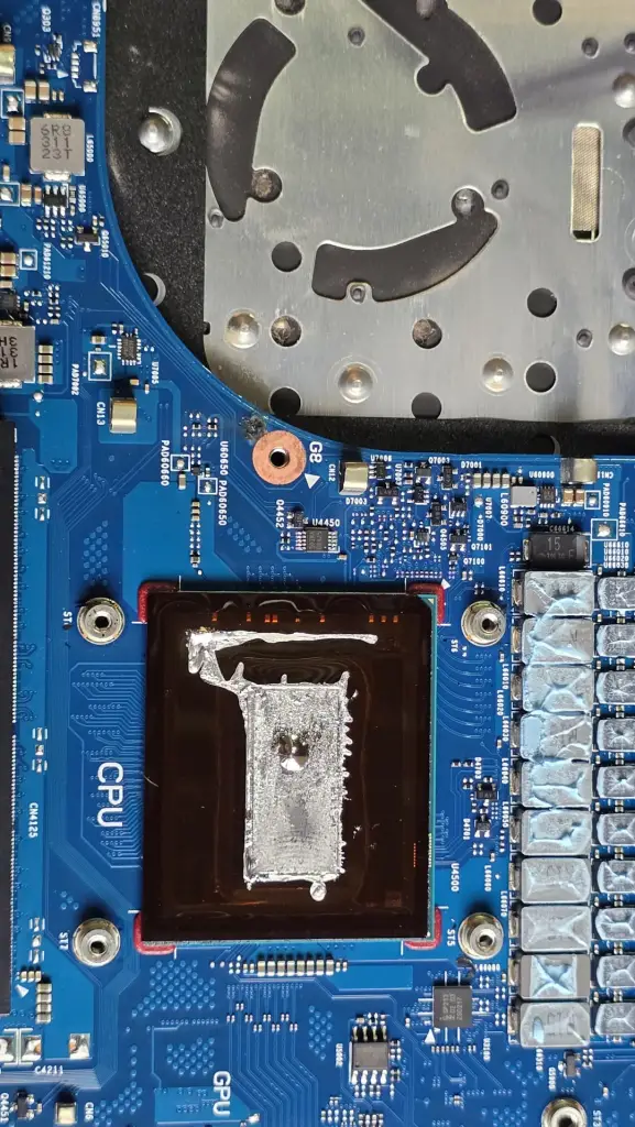 asus rog strix g16 burnt motherboard v0 09ip4qmad27e1